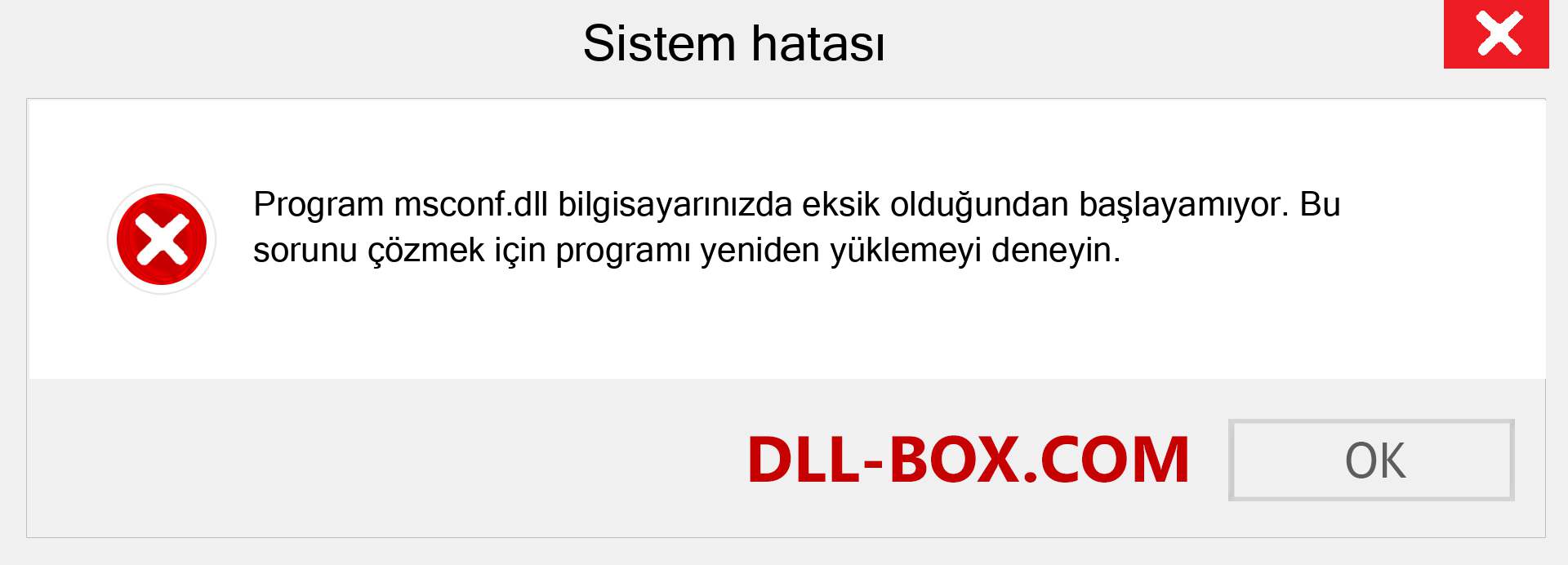 msconf.dll dosyası eksik mi? Windows 7, 8, 10 için İndirin - Windows'ta msconf dll Eksik Hatasını Düzeltin, fotoğraflar, resimler